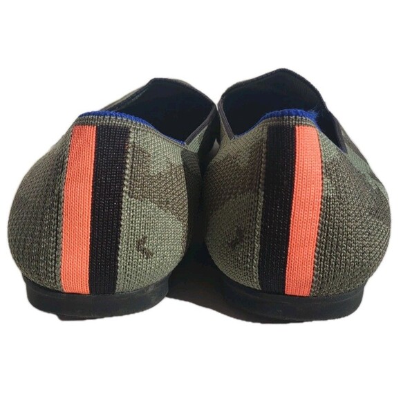 Rothy's The Loafer Women'S Olive Camo Green Round Toe Flat Shoes Sz 11.5 EUC - Picture 5 of 12